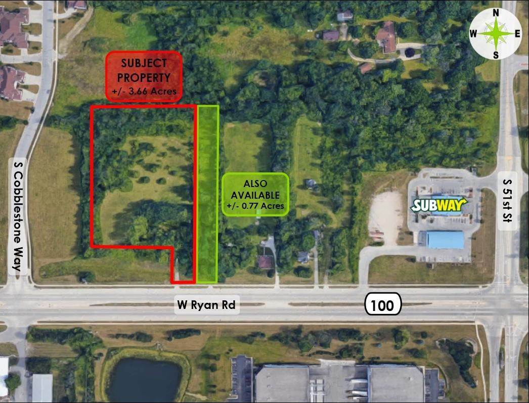 Land for Sale at 5400 W Ryan Road Franklin, Wisconsin 53132 United States