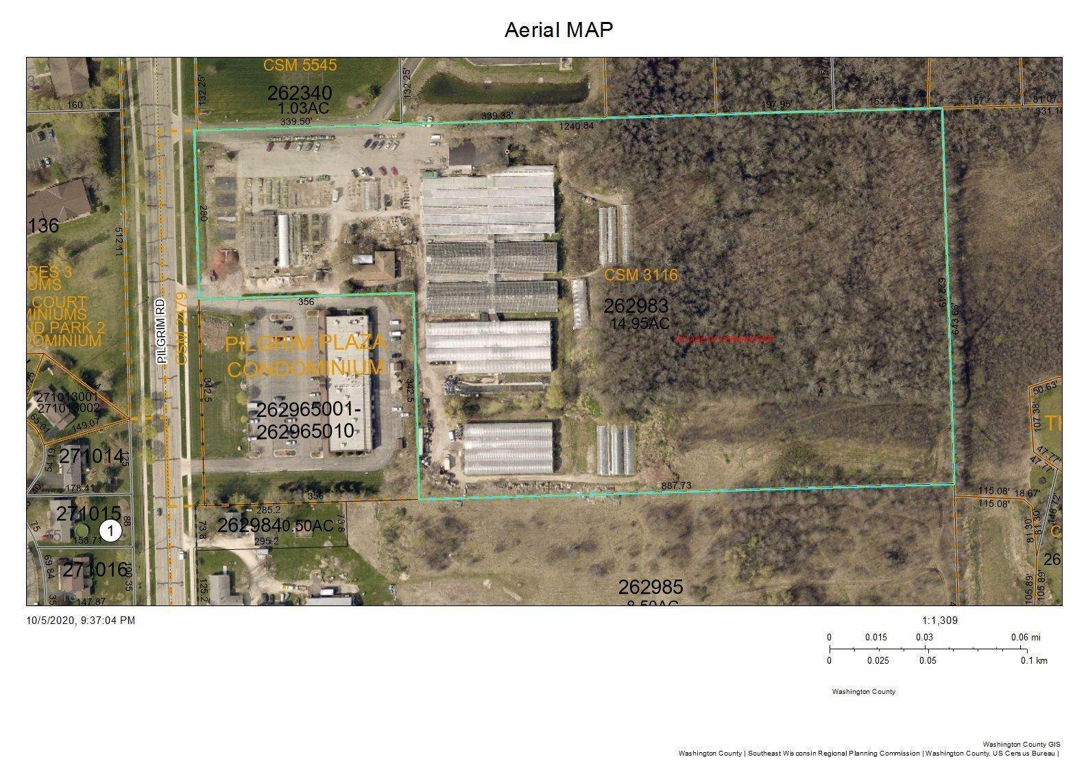 Land for Sale at W156N1112 Pilgrim Road Germantown, Wisconsin 53022 United States